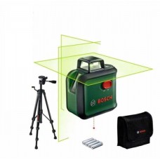 BOSCH  AdvancedLevel 360 kryžminių linijų lazeris + TT150